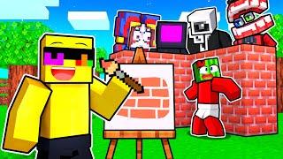 DRAW To SURVIVE In Minecraft!