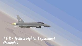 [PC DOS] TFX - Tactical Fighter Experiment - Gameplay