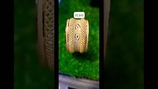 Gold Bangles#21karatgold #ring #diamond #jewellery #youtubeshorts #karwachauth #100k