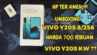 HP TER ANEH SEJAUH INI !! UNBOXING VIVO Y20S 8/256 HARGA 800 RIBUAN .