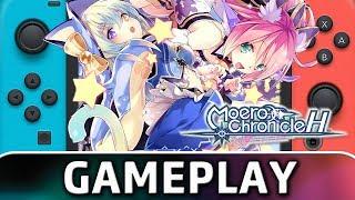 Moero Chronicle Hyper | 10 Minutes of Gameplay on Switch