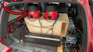 2 12” SUBWOOFERS TEAR UP BLAZER