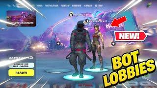 How To Get BOT LOBBIES In Fortnite Chapter 5 Season 3 (WORKS!)