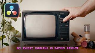 How to fix dark export videos in Davinci Resolve