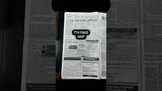 How to read the newspaper effectively  CSS PMS #cssaspirants #generalknowledgemcqs #books