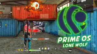 Prime Os Free Fire Lone Wolf Gameplay || Prime OS vs Phoenix Os || Prime Os FreeFire || Free Fire