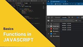 How to write a Functions in JavaScript (basic)