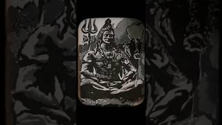Lord Shiva Yaggan's Notan Art #shiv #shiva #mahashivratri #shorts #art #drawing #mahakal