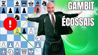 Gambit écossais (1) : Partie d'échecs pédagogique