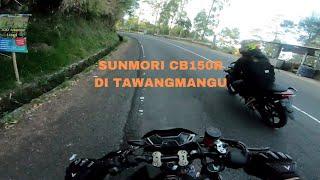 SUNMORGAB CB150R DI TAWANGMANGU #cb150r#honda #sunmori #tawangmangu #saranganmagetan