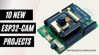10 Great Artificial Intelligence projects using ESP32-CAM!!!