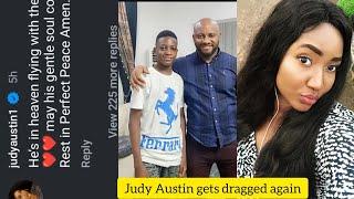 Judy Austin gets disgraced by angry fans for using Late Kambili to chase clout.