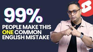 99% People Make This️ Common Mistake in English | English Speaking Practice #englishmistakes #learn