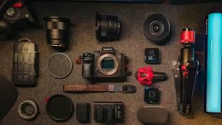 A REALISTIC What's In My Camera Bag? - Budget Travel Edition 2024