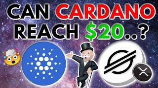 HUGE Cardano ADA Update - Possible $20 Prediction. Stellar XLM Update, Crypto Wars.