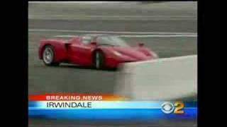 Eddie Griffin ferrari Enzo Crash