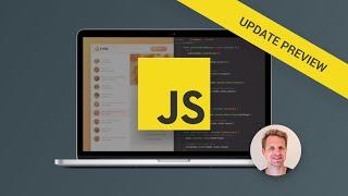 I'm updating my JavaScript course! Here is a preview!