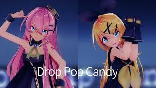 【4K MMD】 Drop Pop Candy / Sour式鏡音リン, 巡音ルカ