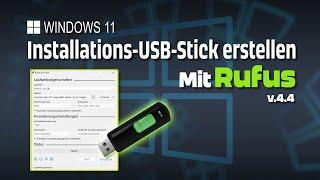 Windows 11 Installations-USB-Stick erstellen mit Rufus | EINFACH ERKLÄRT