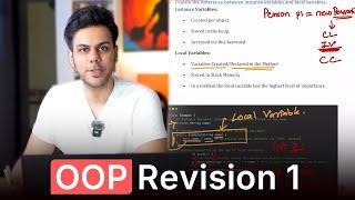 Stop Failing OOP Questions in QA Interviews  | OOP Revision Lec 1 