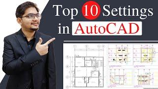 Top 10 AutoCAD Settings, No One will Tell YOU| AutoCAD Tricks & Tips