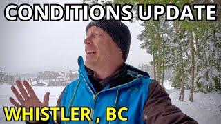 Mother Nature Making Up For Lost Time? Whistler Mountain Forecast/Conditions