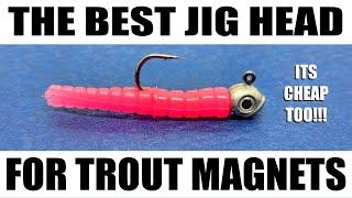 The BEST TROUT MAGNET JIG HEAD!!!  And its SUPER CHEAP