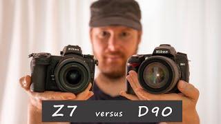 Nikon Z7 vs Nikon D90  |  Do we really need the best camera gear?