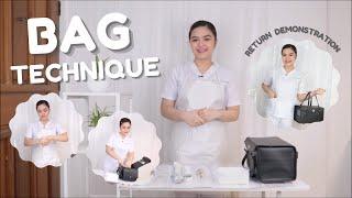 BAG TECHNIQUE - COMMUNITY HEALTH NURSING(CHN) l RETURN DEMONSTRATION (student nurse)