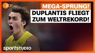 Stabhochspringer Armand Duplantis verbessert Weltrekord | Olympia Paris 2024 | sportstudio