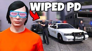 Gangs Join Forces To Fight PD in GTA 5 RP