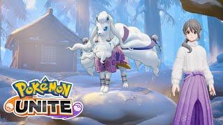 Alolan Ninetales Sacred Style New Holowear Pokemon Unite