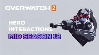 Overwatch 2 | Hero Interactions: Mid Season 12