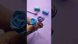 Rose flower miniature craft idea