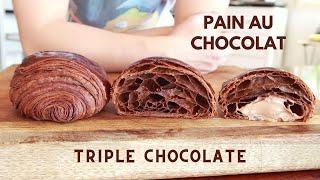 Triple Pain au chocolat -Surprise your guests!