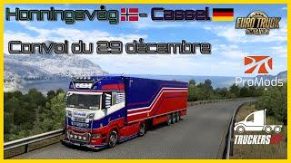 ️ 1.53 |  Honningsvåg ️ Cassel  | ProMods | 3000km | 29/12/2024