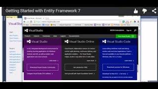 Getting Started with Entity Framework 7