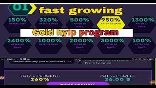 New trusted bitcoin hyip investment site 2019 | Gold hyip program