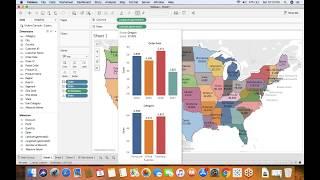 Actions vs Visualization in Tooltip - Next level | Tableau Dashboard