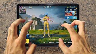 iPad Mini 7 PUBG HANDCAM  PUBG TEST ️ HDR+EXTREME  4 Fingers Claw + Full Gyro ️ Best Sensitivity