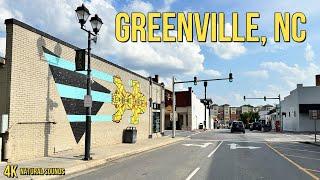 Greenville - Come Drive thru the Bustling Coastal Area City!