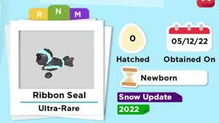 Ribbon Seal Neon & Mega Neon in Adopt me