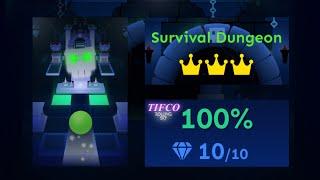 Rolling Sky: TIFCO | Co-Level 10 - Survival Dungeon | 