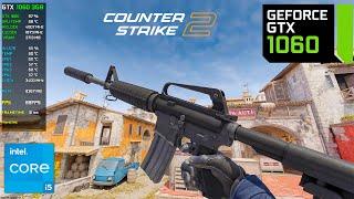 GTX 1060 3GB | Counter Strike 2 - 1080P V-High Settings | i5 4570 | 16GB Ram