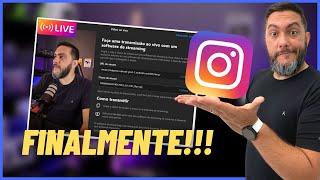 INSTAGRAM LIVE PRODUCER LIBERADO!!! Live no Insta usando PC Método Oficial do Instagram [GRATIS]