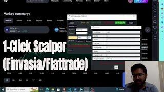 Niftyscalper Tool V3.1: The Ultimate 1-click Scalping Solution For Finvasia/flattrade!