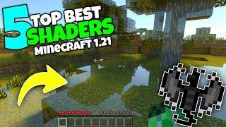 Top 5 Best Shaders For Minecraft Pe 1.21 Render Dragon || Shaders For Mcpe Minecraft Pe/Be