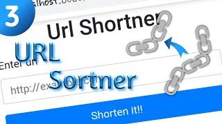 Part 3: Generating short url || How to create your own url shortener on Localhost in ajax/php