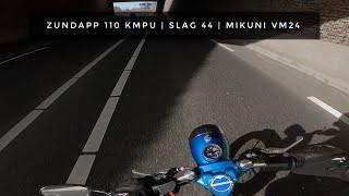 Zundapp 110 kmpu 70cc | slag 44 | Mikuni VM24