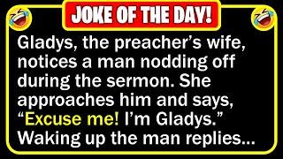  BEST JOKE OF THE DAY! - Gladys takes pride in being part of the congregation and... | Funny Jokes